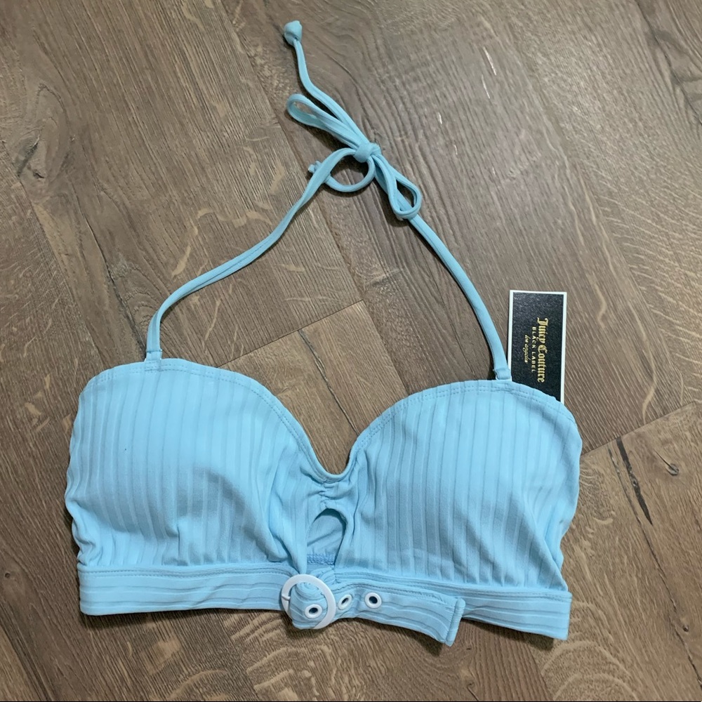 Juicy Couture Light Blue Bikini Top